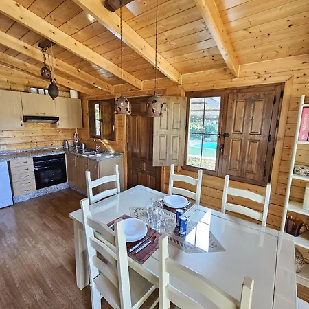 La Casita De Madera Sijuela Дом отдыха *